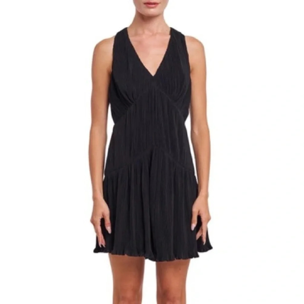NWOT Little Black Dress Ciebon Halter Mini Dress Black Size Medium